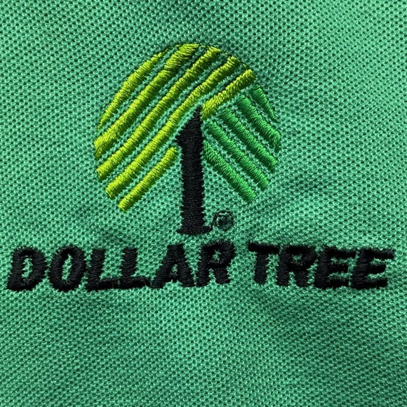 dollar tree logo polo shirts